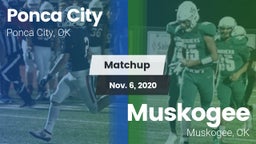 Matchup: Ponca City High vs. Muskogee  2020