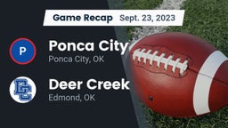 Recap: Ponca City  vs. Deer Creek  2023