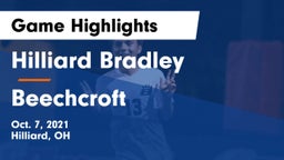 Hilliard Bradley  vs Beechcroft Game Highlights - Oct. 7, 2021