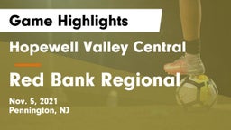 Hopewell Valley Central  vs Red Bank Regional  Game Highlights - Nov. 5, 2021