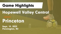 Hopewell Valley Central  vs Princeton  Game Highlights - Sept. 19, 2023