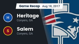 Recap: Heritage  vs. Salem  2017
