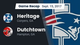 Recap: Heritage  vs. Dutchtown  2017