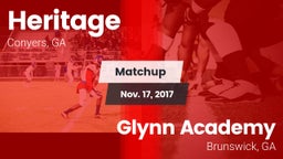 Matchup: Heritage  vs. Glynn Academy  2017