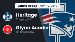 Recap: Heritage  vs. Glynn Academy  2017