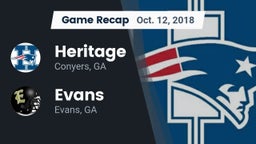 Recap: Heritage  vs. Evans  2018