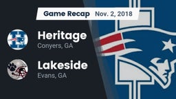 Recap: Heritage  vs. Lakeside  2018