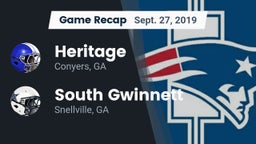 Recap: Heritage  vs. South Gwinnett  2019