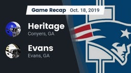 Recap: Heritage  vs. Evans  2019