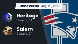 Recap: Heritage  vs. Salem  2019