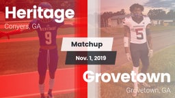 Matchup: Heritage  vs. Grovetown  2019