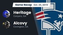 Recap: Heritage  vs. Alcovy  2019