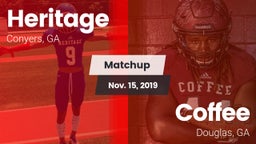 Matchup: Heritage  vs. Coffee  2019