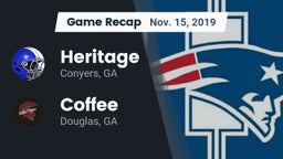 Recap: Heritage  vs. Coffee  2019