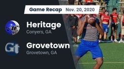 Recap: Heritage  vs. Grovetown  2020