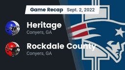 Recap: Heritage  vs. Rockdale County  2022