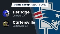 Recap: Heritage  vs. Cartersville  2022