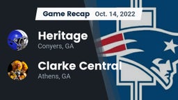 Recap: Heritage  vs. Clarke Central  2022