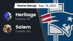 Recap: Heritage  vs. Salem  2023