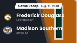 Recap: Frederick Douglass vs. Madison Southern  2018