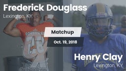 Matchup: Frederick Douglass vs. Henry Clay  2018