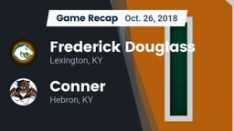 Recap: Frederick Douglass vs. Conner  2018