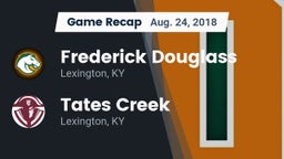 Recap: Frederick Douglass vs. Tates Creek  2018