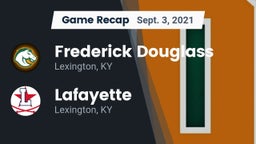 Recap: Frederick Douglass vs. Lafayette  2021