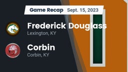 Recap: Frederick Douglass vs. Corbin  2023