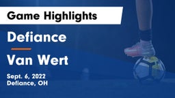 Defiance  vs Van Wert  Game Highlights - Sept. 6, 2022