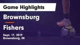 Brownsburg  vs Fishers  Game Highlights - Sept. 17, 2019