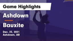 Ashdown  vs Bauxite  Game Highlights - Dec. 22, 2021