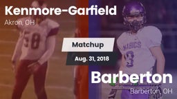 Matchup: Kenmore-Garfield vs. Barberton  2018