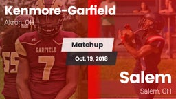 Matchup: Kenmore-Garfield vs. Salem  2018