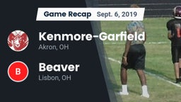 Recap: Kenmore-Garfield   vs. Beaver  2019