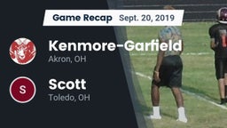 Recap: Kenmore-Garfield   vs. Scott  2019