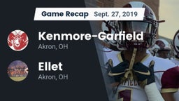 Recap: Kenmore-Garfield   vs. Ellet  2019