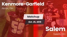 Matchup: Kenmore-Garfield vs. Salem  2019