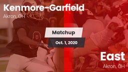 Matchup: Kenmore-Garfield vs. East  2020