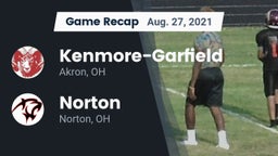 Recap: Kenmore-Garfield   vs. Norton  2021