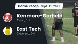 Recap: Kenmore-Garfield   vs. East Tech  2021
