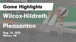 Wilcox-Hildreth  vs Pleasanton  Game Highlights - Aug. 26, 2023