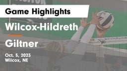 Wilcox-Hildreth  vs Giltner  Game Highlights - Oct. 5, 2023