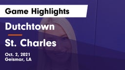 Dutchtown  vs St. Charles Game Highlights - Oct. 2, 2021