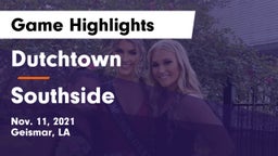 Dutchtown  vs Southside Game Highlights - Nov. 11, 2021