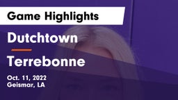 Dutchtown  vs Terrebonne  Game Highlights - Oct. 11, 2022
