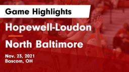 Hopewell-Loudon  vs North Baltimore  Game Highlights - Nov. 23, 2021