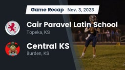 Recap: Cair Paravel Latin School vs. Central  KS 2023