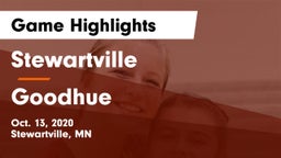 Stewartville  vs Goodhue  Game Highlights - Oct. 13, 2020