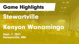 Stewartville  vs Kenyon Wanamingo Game Highlights - Sept. 7, 2021
